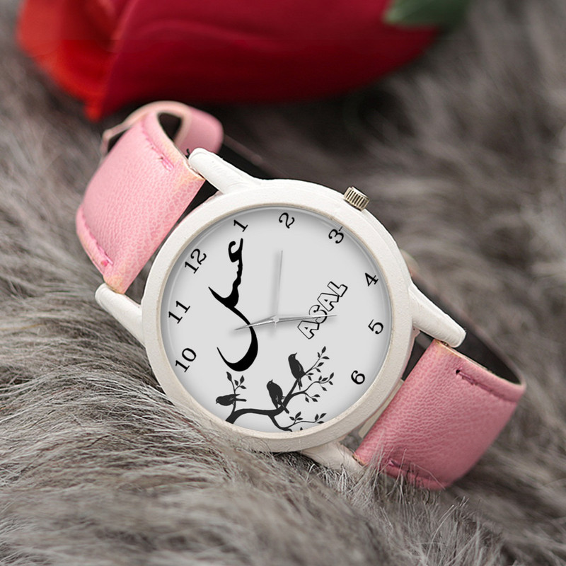 ساعت مچی عقربه ای زنانه طرح عسل کد LF3184