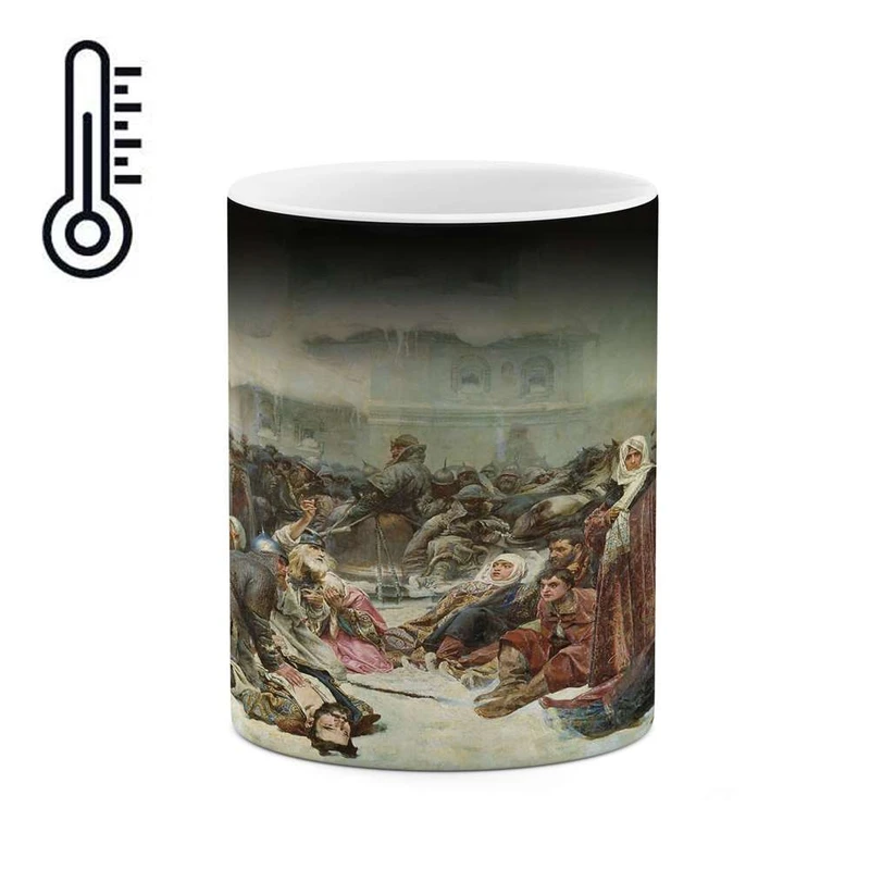 ماگ حرارتی کاکتی مدل نقاشی کد mgh13555