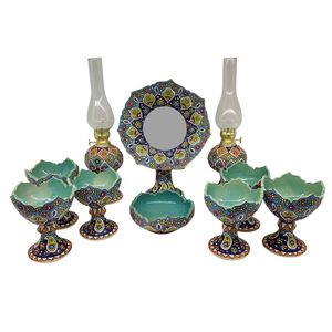 نقد و بررسی مجموعه ظروف هفت سین  10 پارچه مدل فانوس کد 99 توسط خریداران