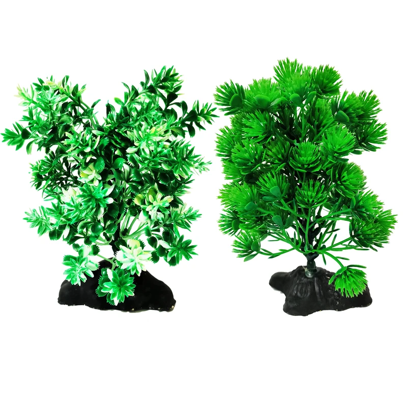 گیاه تزیینی آکواریوم کد VB04 مجموعه 2 عددی