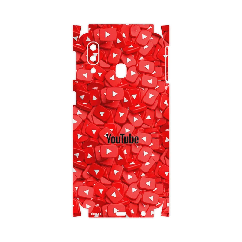 برچسب پوششی ماهوت مدل Youtube-FullSkin مناسب برای گوشی موبایل سامسونگ Galaxy A40