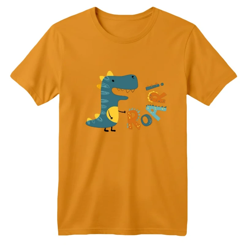 تی شرت آستین کوتاه بچگانه مدل دایناسور کد ۲۴