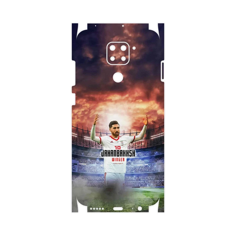 برچسب پوششی ماهوت مدل Alireza Jahanbakhsh-FullSkin مناسب برای گوشی موبایل شیائومی Redmi Note 9