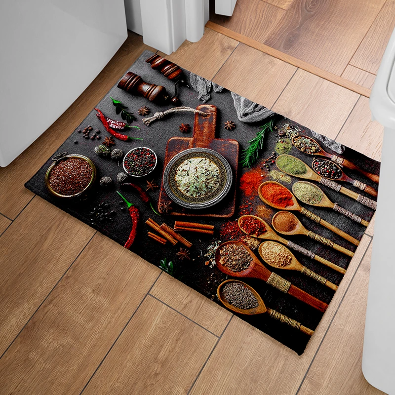 پادری  مدل  مخمل  طرح  آشپزخونه کد PD033  سایز  50x80 سانتی متر