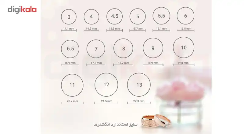 انگشتر آی جواهر طرح رینگ ساده کد 11391R