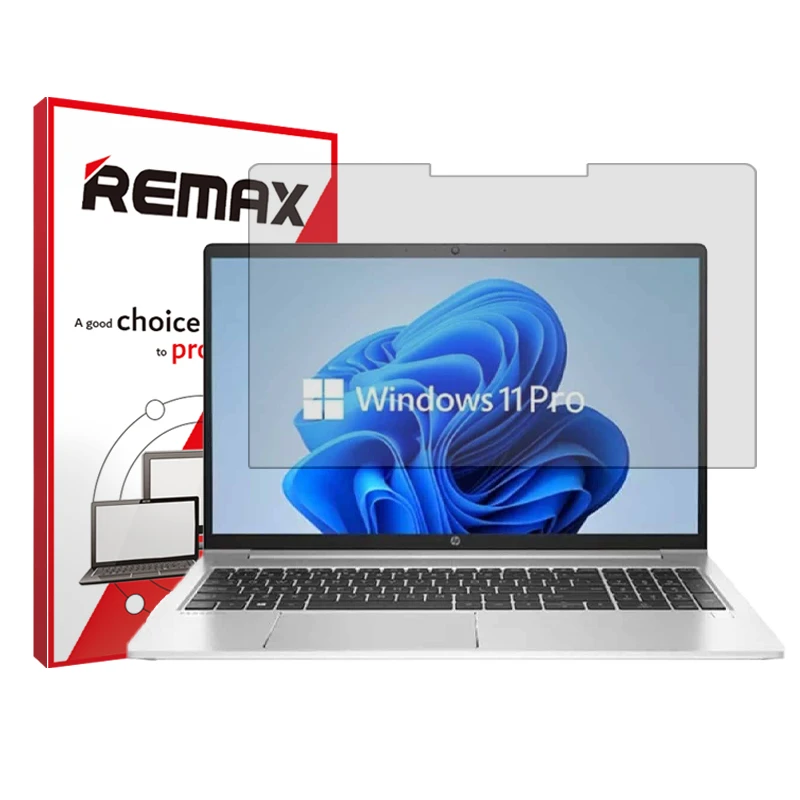 محافظ صفحه نمایش شفاف ریمکس مدل Resistant مناسب برای لپ تاپ اچ پی probook 450 g8