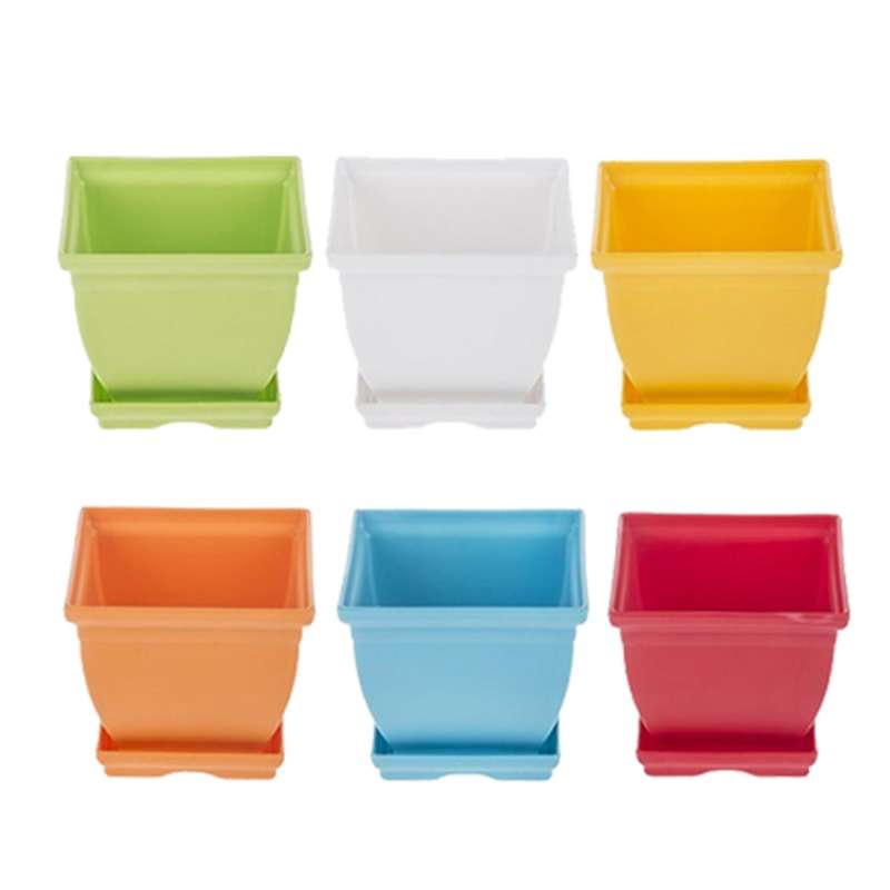 گلدان شهر آذین مدل 7008 مجموعه 6 عددی