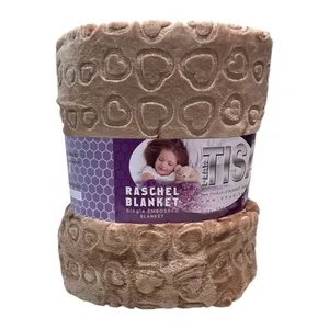 پتو 2 نفر تیسا مدل قلبی سایز 220x200 سانتی‌متر