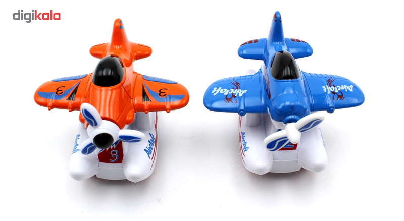 هواپیما تی ان تی مینیور مدل Mini Metal Airpalnes B - بسته دو عددی