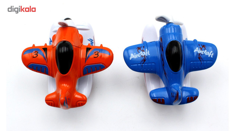 هواپیما تی ان تی مینیور مدل Mini Metal Airpalnes B - بسته دو عددی