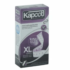 کاندوم مدل King Size بسته 12 عددی