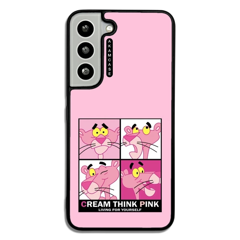 کاور آکام مدل AMC-WSGS22-PINK PANTHER15 مناسب برای گوشی موبایل سامسونگ Galaxy S22