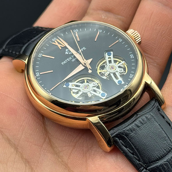 ساعت مچی عقربه‌ای مردانه اتوماتیک مدل دو توربین پتک