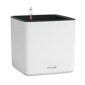 گلدان خودآبرسان لچوزا مدل Cube Ls Color 35