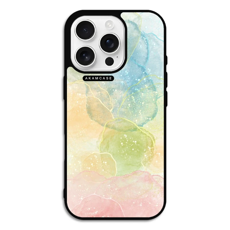 کاور آکام مدل AMC-WA16PRO-WATER COLOR-18 مناسب برای گوشی موبایل اپل iPhone 16 Pro
