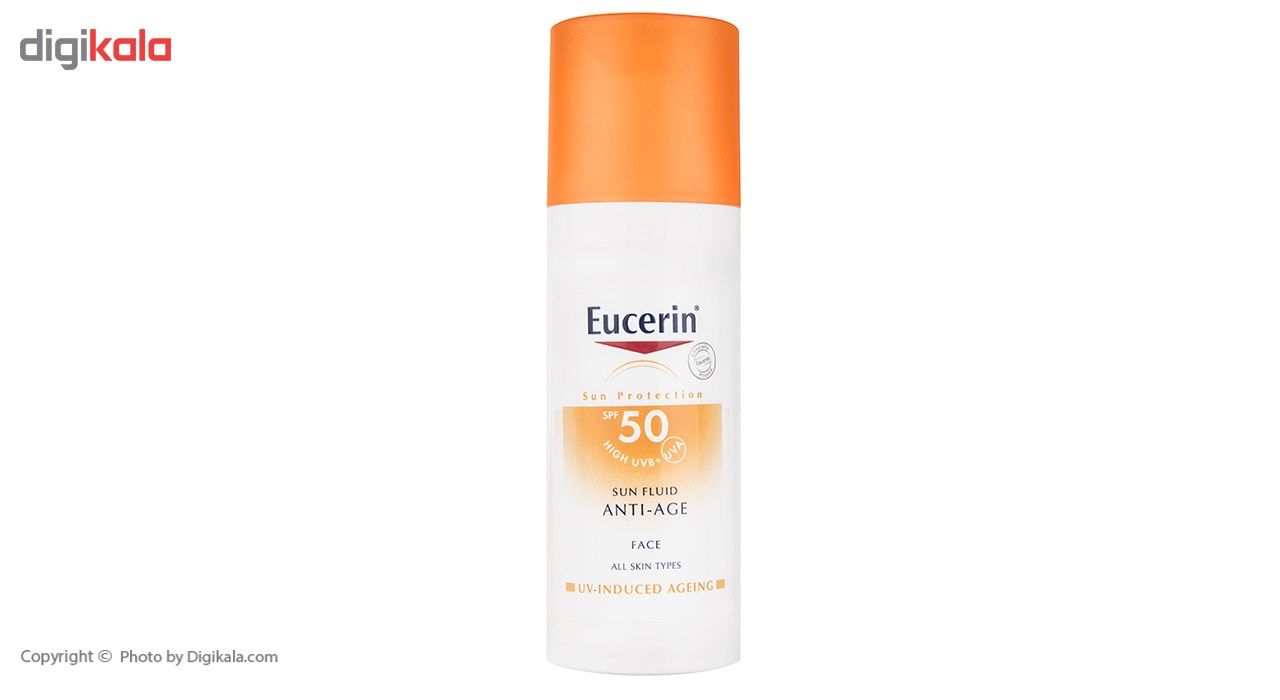 فلوئید ضد آفتاب بی رنگ اوسرین سری Sun Protection Spf50 مناسب انواع پوست حجم 50 میلی لیتر -  - 2