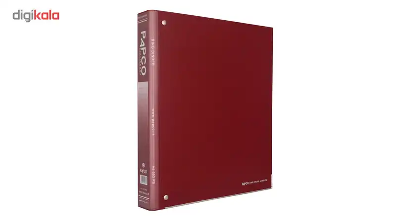 کلاسور 4 حلقه پاپکو کد 653 سایز A4