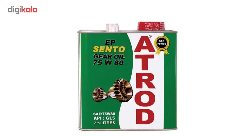 روغن گیربکس خودرو آترود مدل 75w80 Sento حجم 2.5 لیتر