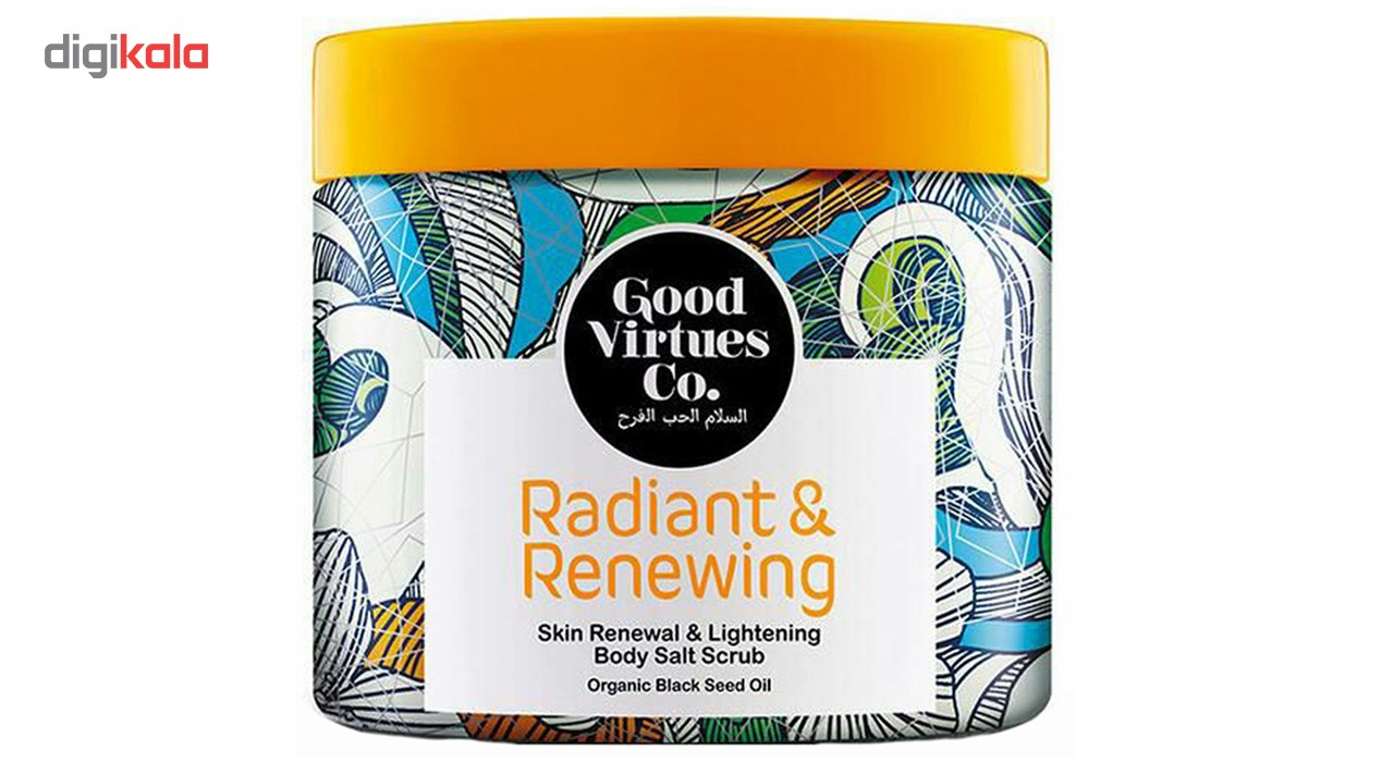 اسکراب روشن کننده بدن گود ورچو مدل Skin Renewal And Lightening حجم 200 میلی لیتر