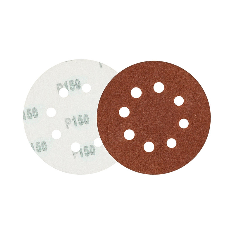 سنباده پشت کرکی مدل P150 _125mm مجموعه 10 عددی