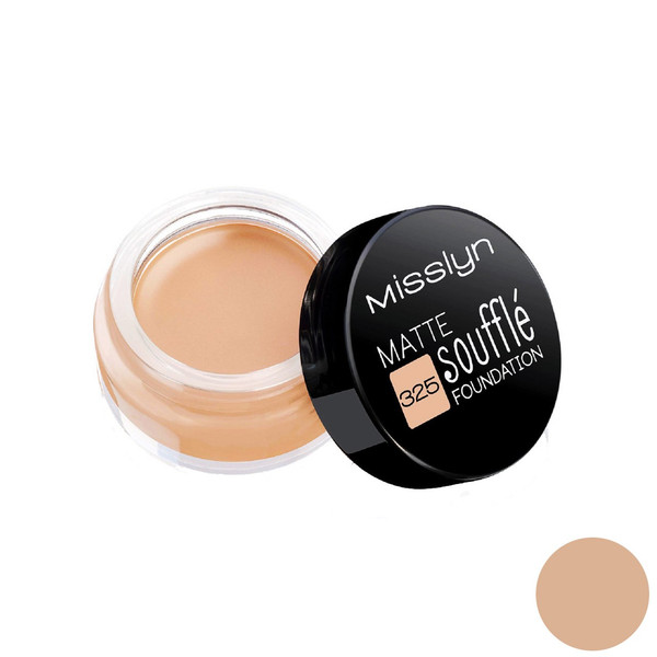 کرم پودر میسلین مدل Matte Souffle شماره 325
