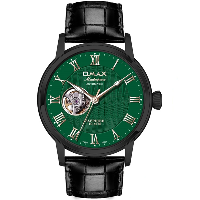 ساعت مچی عقربه‌ای اتوماتیک مردانه اوماکس مدل OAOR009BM92I