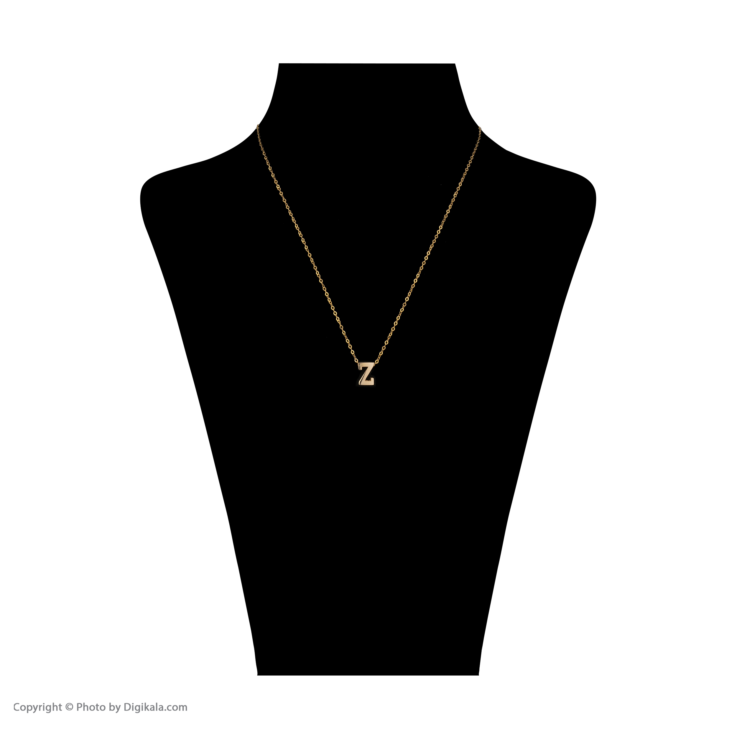 گردنبند طلا 18 عیار زنانه مایا ماهک مدل MM1779 -  - 3