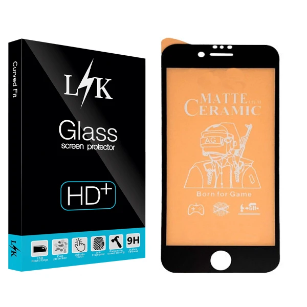 محافظ صفحه نمایش مات ال کی مدل +LITE مناسب برای گوشی موبایل اپل Iphone 6/ 7/ 8