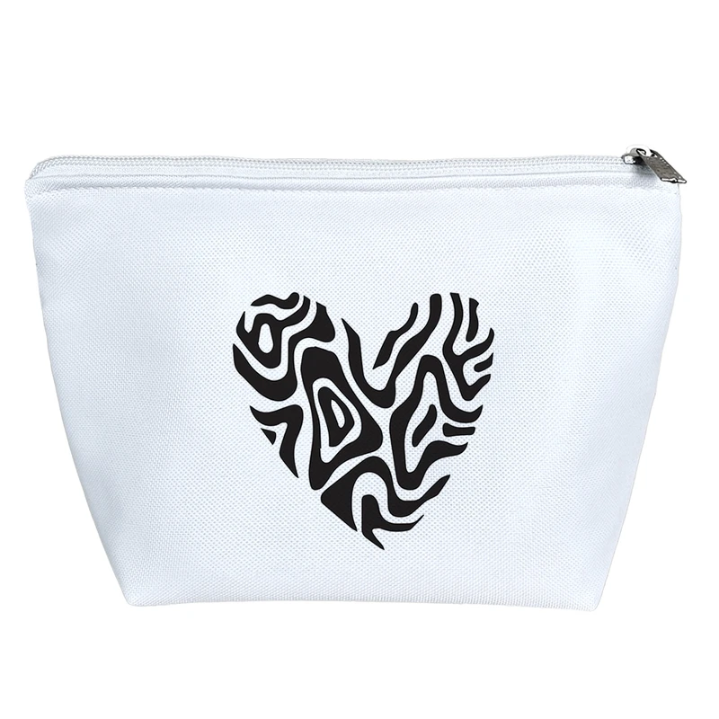 کیف لوازم آرایش دخترانه خندالو مدل قلب کد 6821