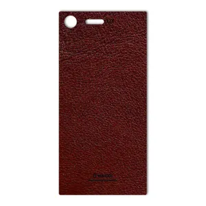 MAHOOT Natural Leather Cover Sticker for Sony Xperia XZ Premium