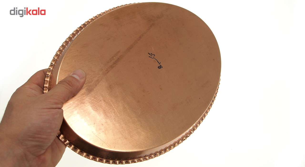 Zanjan Copper tray, 32cm diameter, code 1903