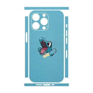 Remax cover sticker Leth model Totodile Pokemon design suitable for Apple iPhone 13 Pro mobile phone