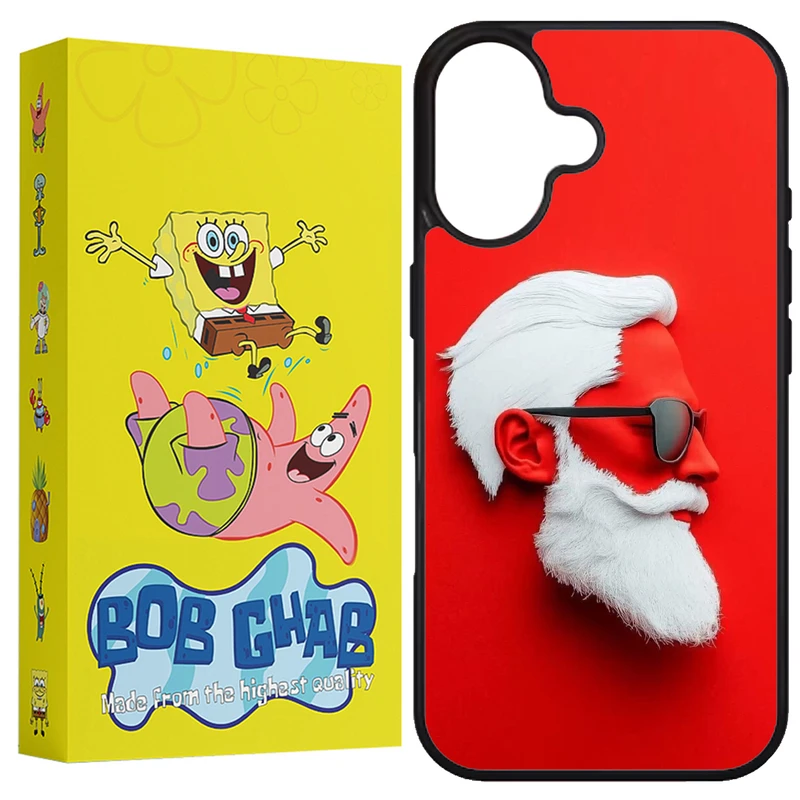 کاور باب قاب طرح چهره مدل B16PL مناسب برای گوشی موبایل اپل iPhone 16 Plus