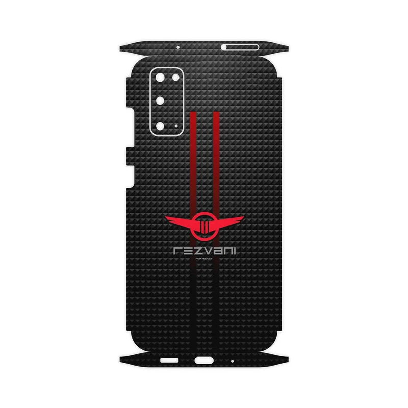 برچسب پوششی ماهوت مدل Rezvani Motors-FullSkin مناسب برای گوشی موبایل سامسونگ Galaxy S20