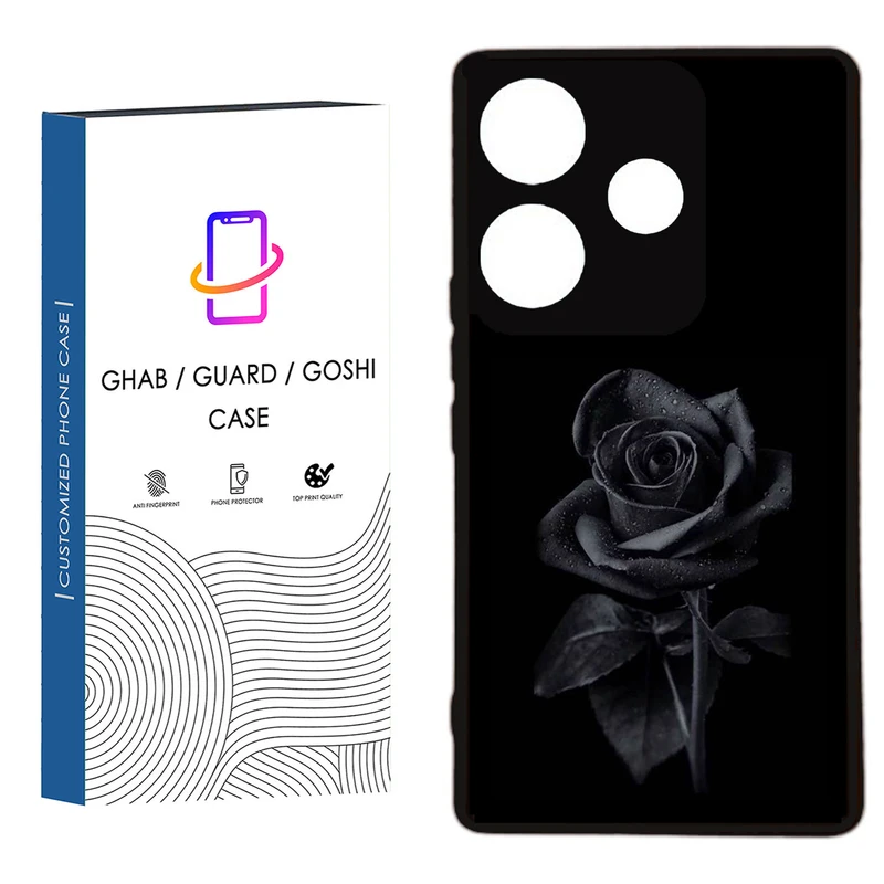 کاور قاب گارد گوشی طرح دخترانه کد 55 - TPU مناسب برای گوشی موبایل  شیائومی  Redmi 13