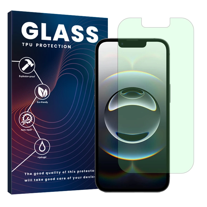 محافظ صفحه نمایش گرین لایت گلس مدل Resistant مناسب برای گوشی موبایل اپل iPhone 16e