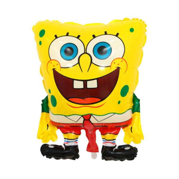 بادکنک فویلی مدل باب اسفنجی 