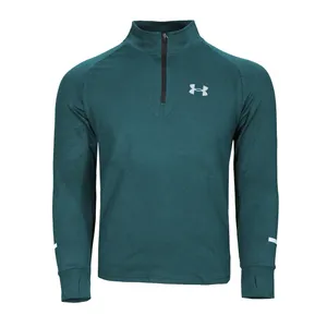 تی شرت آستین بلند ورزشی مردانه مدل نیم زیپ نیم یقه داخل کرک تنفسی 02