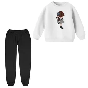 ست سویشرت و شلوار راحتی بچگانه مدل دخترک کد 2 