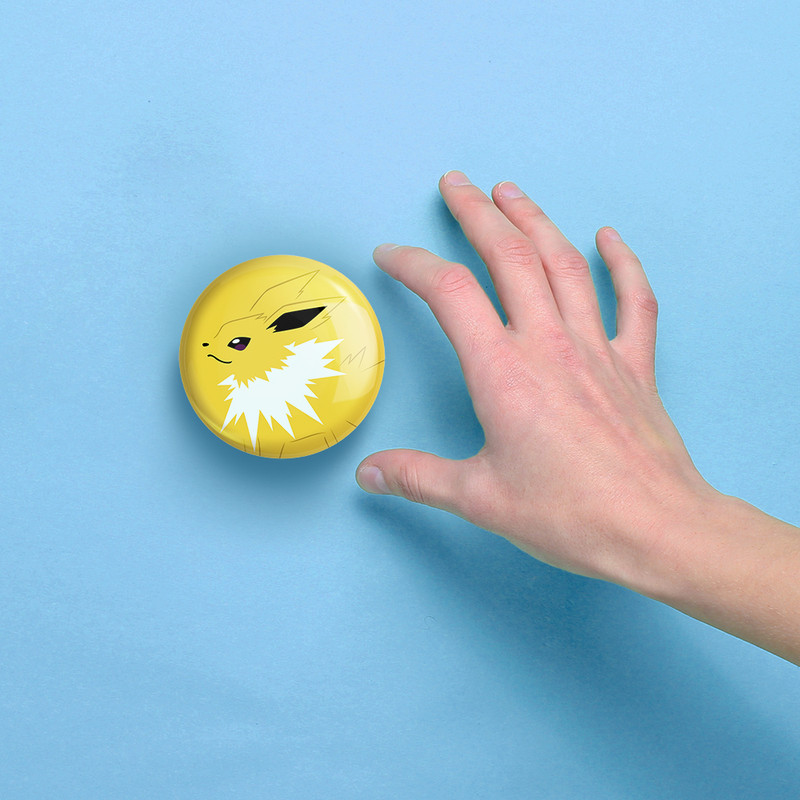 آینه جیبی خندالو مدل تندرز انیمه پوکمون  کد 17341