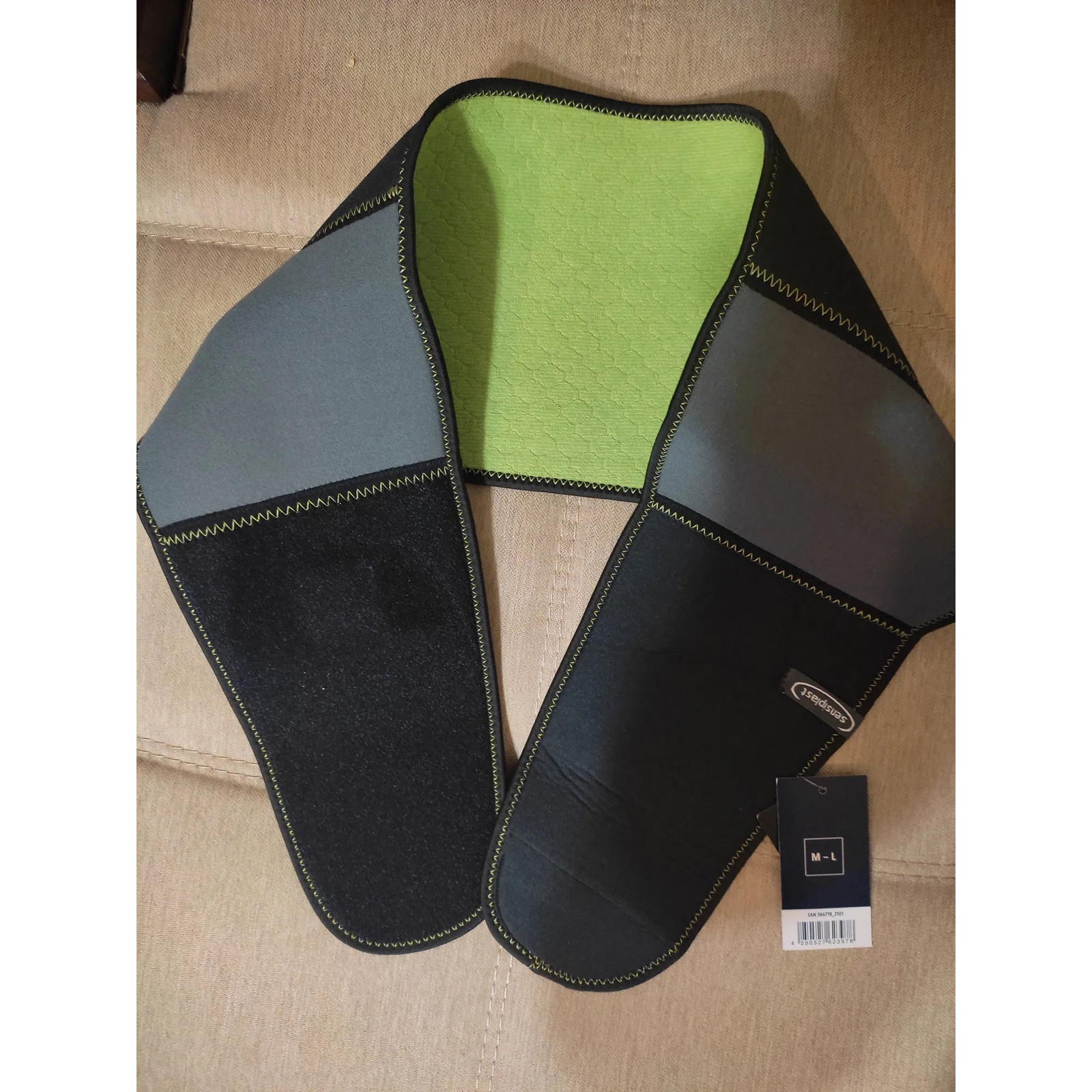 کمربند بدنسازی سنسی پلاست مدل Rucken