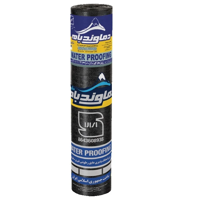 ایزوگام دماوند بام دلیجان مدل فویل دار رول 10 متری