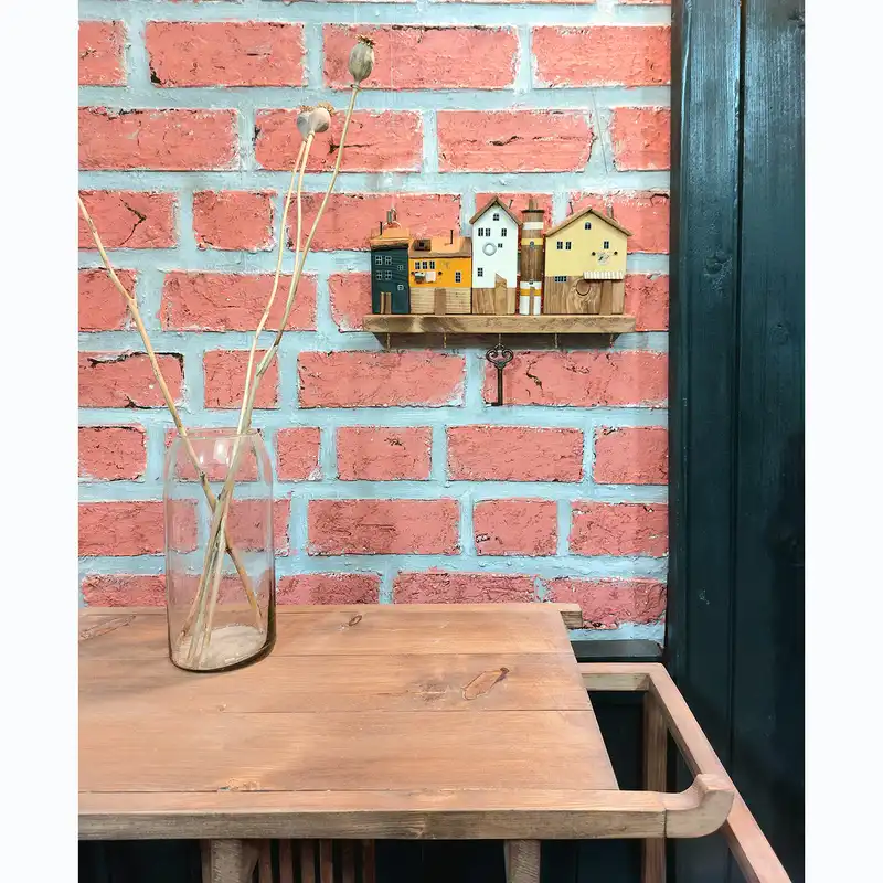 جاکلیدی چوبی مدل دهکده فانتزی کد 5276