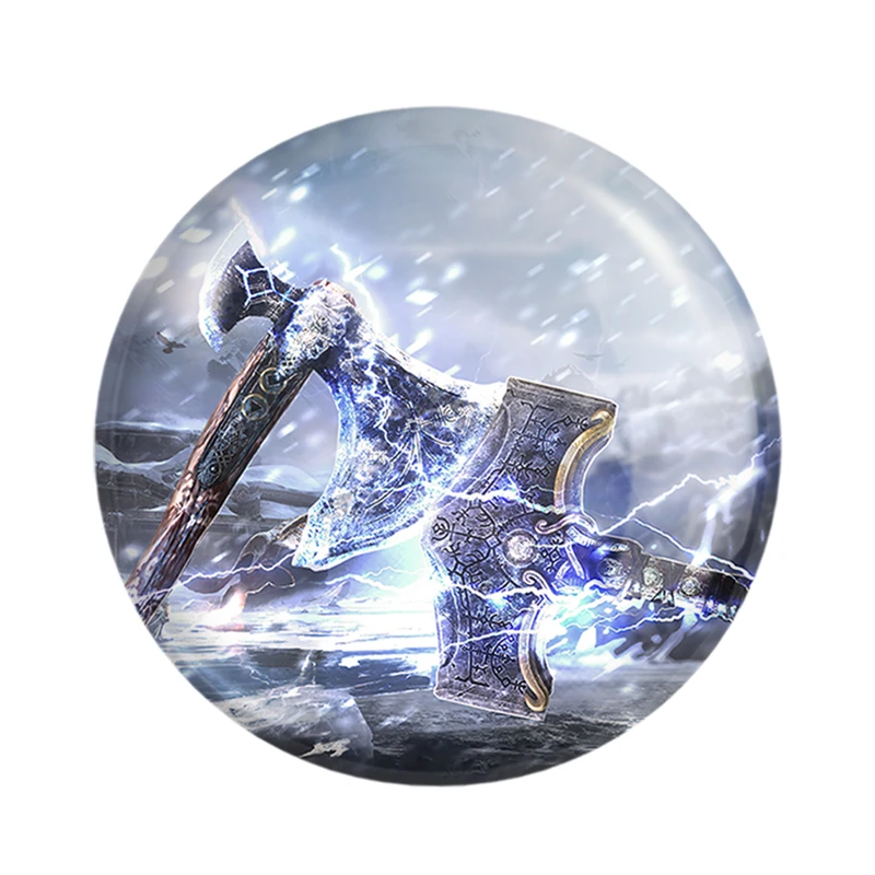 پیکسل خندالو مدل تبر کریتوس و میولنیر تور گاد آف وار کد 30406