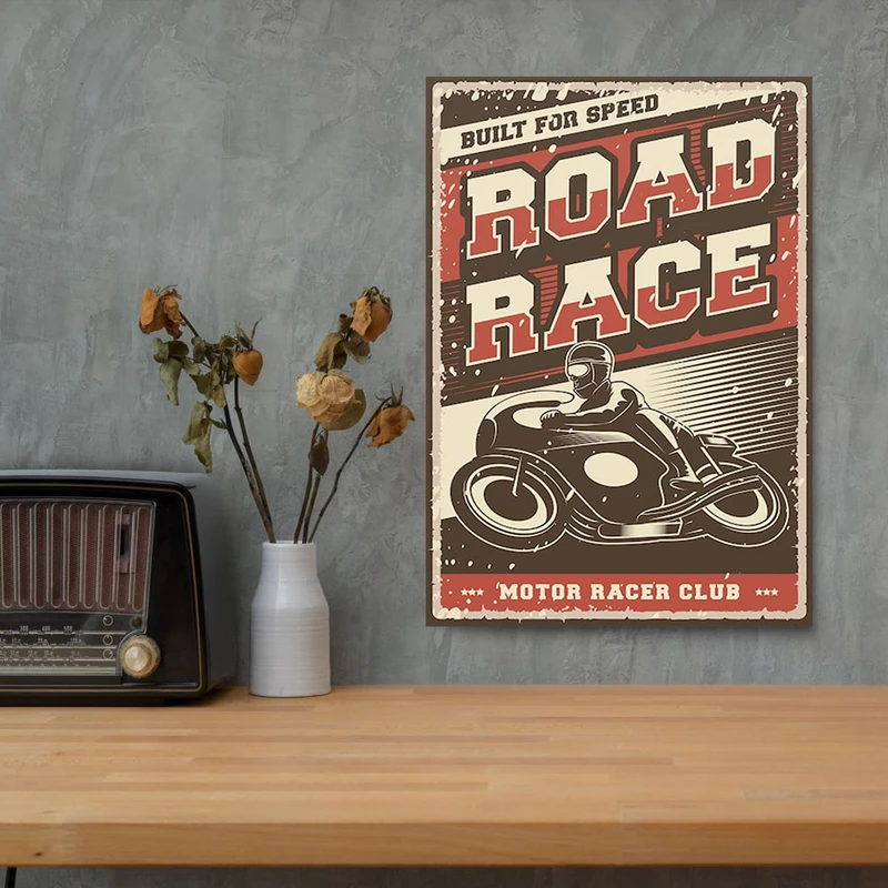 پوستر صبا طرح طرح کلاسیک مدل موتورسواری