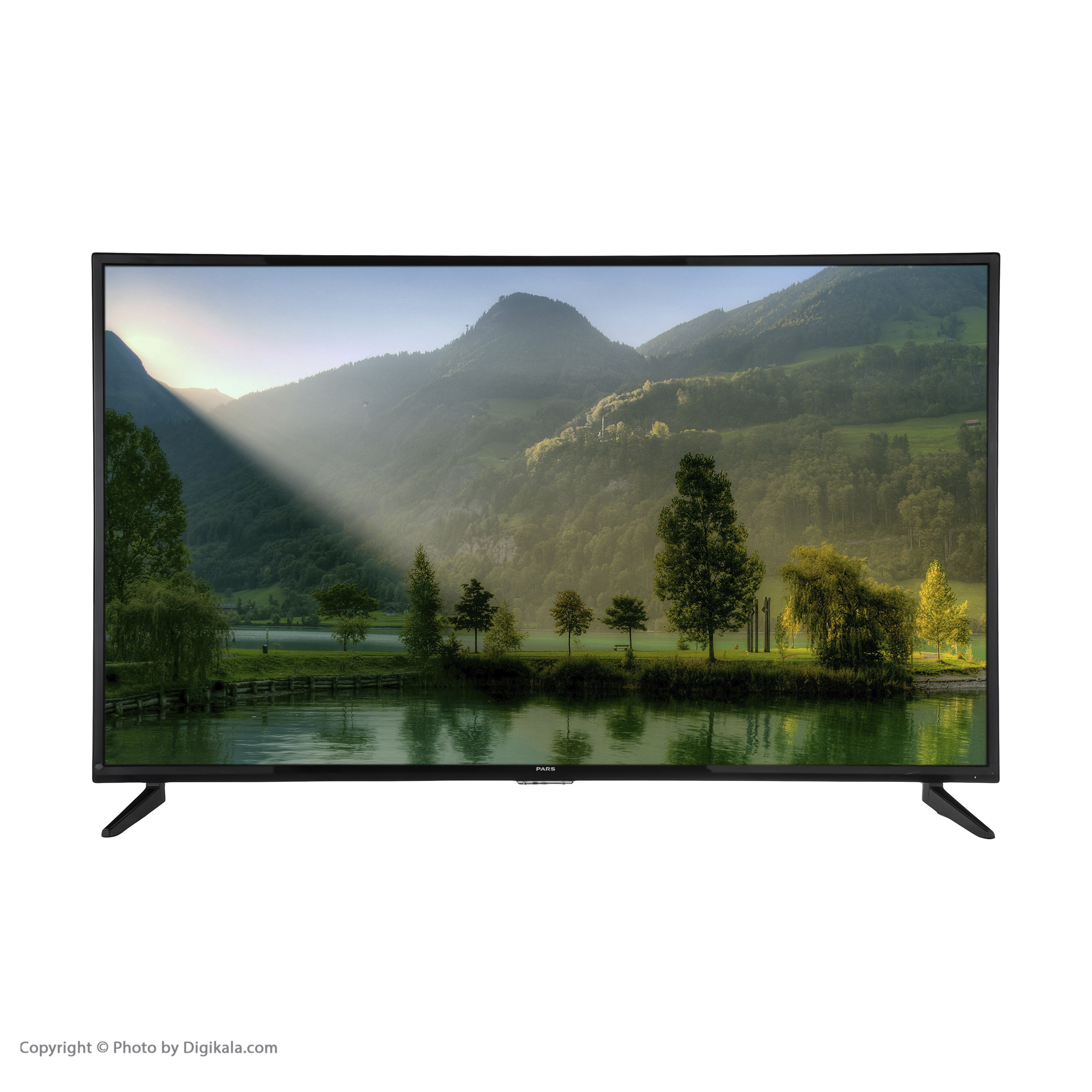 تلویزیون ال ای دی هوشمند پارس مدل PJ55US1 سایز 55 اینچ