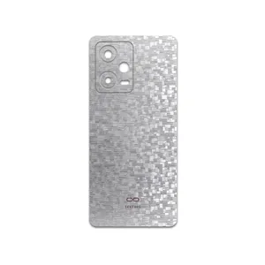 MAHOOT Silver-Silicon Cover Sticker for Xiaomi Redmi Note 12 Pro