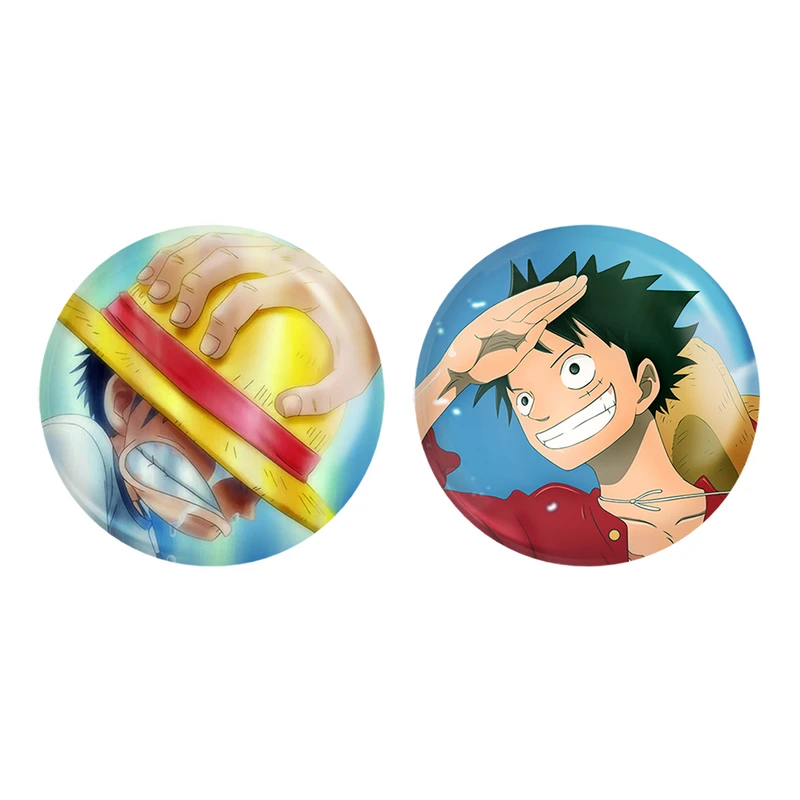 مگنت خندالو طرح لو فی دی مانکی انیمه وان پیس کد 1143611434 مجموعه 2 عددی