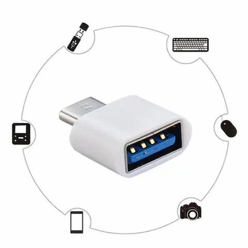 مبدل USB به USB-C مدل OTG-8PIN