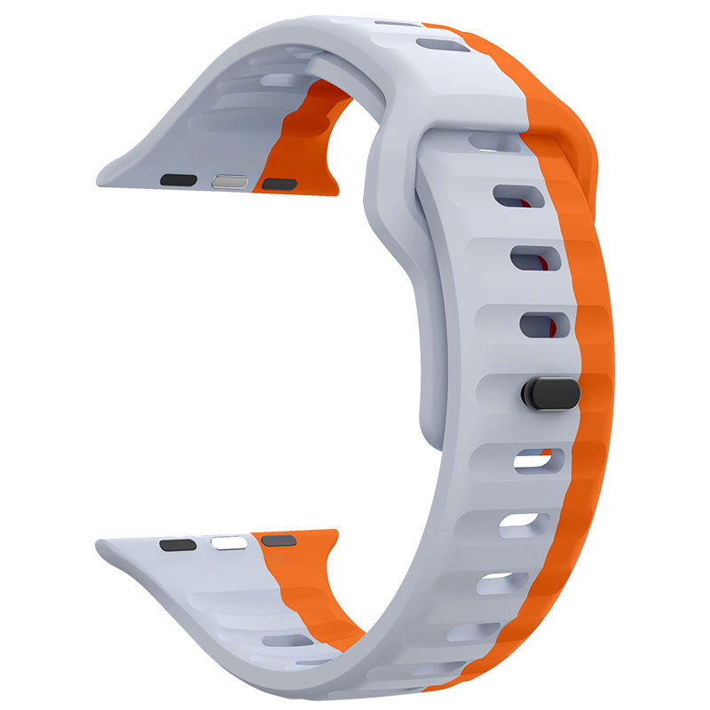 بند مسیر مدل Silicone Watchproof مناسب برای اپل واچ سری 10 سایز 46 میلی متری
